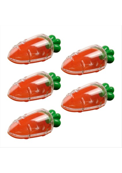 5 Adet Şeffaf Paskalya Plastik Havuç Şeker Kutusu Yaratıcı Paskalya Kutusu Dekorasyonları D (Yurt Dışından)