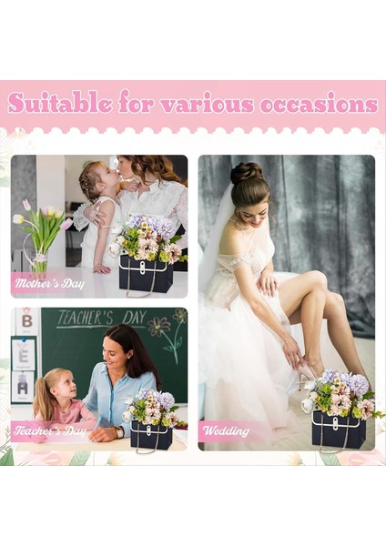 Ambalaj Çantaları Dekoratif Kutuları Çiçek Torbaları Ambalaj Çantaları Kağıt Çantaları (Yurt Dışından) indirimleri