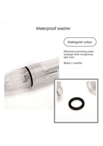 Mini LED Sualtı Balıkçılık Çekici Lamba Balık Tuzak Koleksiyonları Işık Gece Balıkçılık Aksesuarları (Yurt Dışından) fırsatları