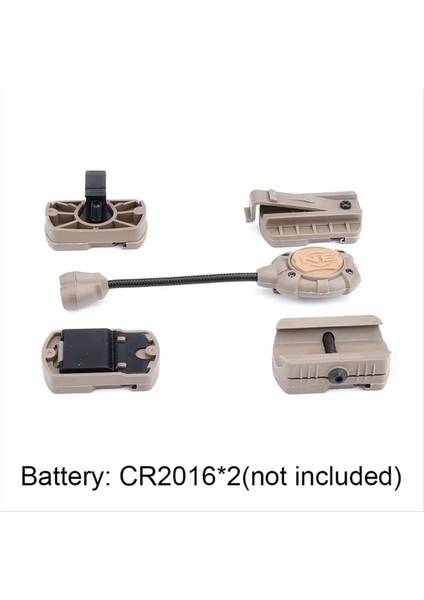 Mpls3 Hayatta Kalma Lampledglare Açık Kask Yılan Lambası Kılavuzu Aydınlatma Tanımlama Lambası Su Geçirmez Pil Dahil Değil (Yurt Dışından) modelleri