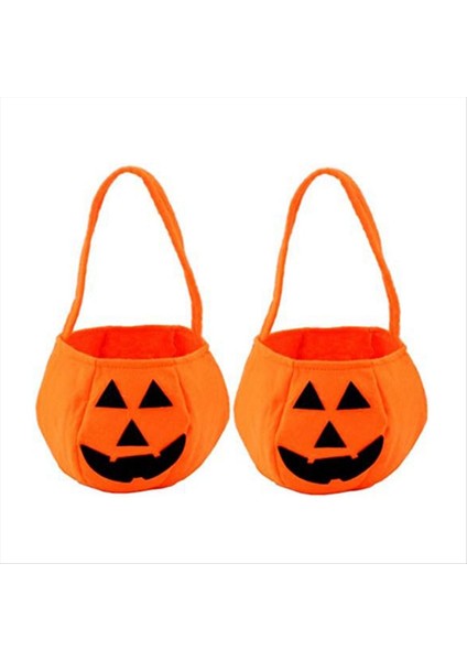 Çocuklar Için Cadılar Bayramı Kabak Şeker Çantaları Hile Veya Treat Pumpkin Kovaları Hile Veya Treat Torbaları Çocuklar Için Tutucu Çantası (Yurt Dışından)