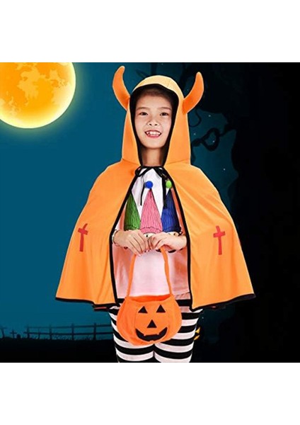Çocuklar Için Cadılar Bayramı Kabak Şeker Çantaları Hile Veya Treat Pumpkin Kovaları Hile Veya Treat Torbaları Çocuklar Için Tutucu Çantası (Yurt Dışından) indirimleri