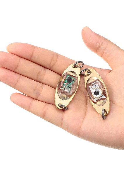 20 Adet LED Fishing Balıkçı Kaşıkları Su Altı Flaşör Bas Halibut Flasher Trolling Derin Damla Balıkçılık Işığı (Yurt Dışından) fırsatları