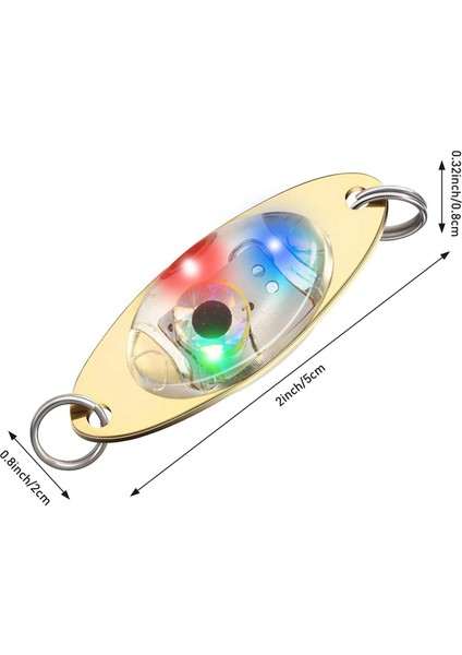 20 Adet LED Fishing Balıkçı Kaşıkları Su Altı Flaşör Bas Halibut Flasher Trolling Derin Damla Balıkçılık Işığı (Yurt Dışından) indirimleri