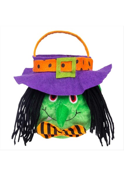 Cadılar Bayramı Dekorasyonları Cadı Kabak Tote Çanta Çocuk Festivali Şeker Çantası Giydirme Prop Çantası (Yurt Dışından) fiyatları