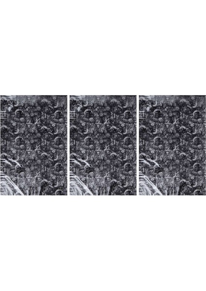 3x Hidrografik Film - Su Transferi Baskı - Hidro Daldırma - Yuvarlanan Kemikler - 1 Metre (Yurt Dışından)