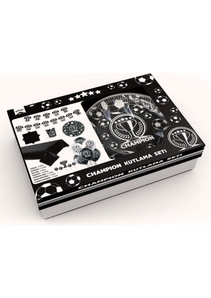 Beşiktaş Takım Taraftar Bardak Tabak Balon Masa Örtüsü Kutlama Seti fiyatları