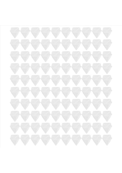 100PCS Üçgen Cheesecake Kutuları Dilim Kek Kutusu Üçgen Pasta Tutucular Pastane Partisi Düğünü Için Kek Kutuları (Yurt Dışından) fırsatları