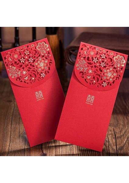 20PCS Çin Kırmızı Zarfları Şanslı Para Zarfları Yeni Yıl Düğün Için Düğün Kırmızı Paket (7x3 4 Inç) (Yurt Dışından) modelleri