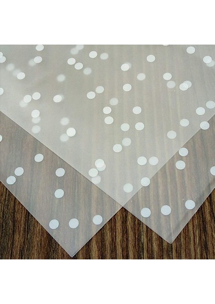 1000 Pcs Kendinden Yapışkan Şeker Çantası Kurabiye Çantaları Kendinden Yapışkan Sızdırmazlık Polka Dot Nut Çantalar Plastik Parti Çantası Çerez Için (Yurt Dışından) indirimleri