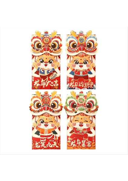 12PCS Kırmızı Zarflar Çin Kırmızı Zarf Şanslı Para Zarfı Çin Yeni Yıl Kırmızı Zarflar Yeni Yıl Kırmızı Paket (Yurt Dışından) fiyatları