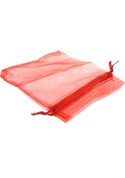 60 x Çanta Çantası Organze Torbası Ince Mücevher Çantası Kırmızı (Yurt Dışından) fırsatları