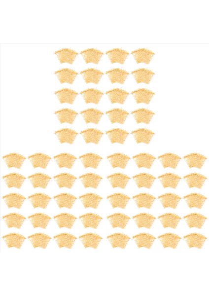 300PCS 9X12CM Şeffaf Çizme Kalp Organze Mücevher Torbaları Düğün Partisi Noel Iyilik Çantaları (Altın) (Yurt Dışından)