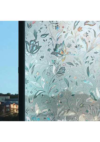 Buzlu Cam Yapışkan Çıkartma Elektrostatik Pencere Film Banyo Cam Gizlilik Film 3D Mat Dekorasyon PASTASI20X100CM (Yurt Dışından) modelleri