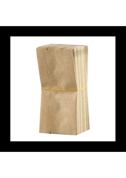 100PCS Kraft Kağıt Torba Torbası Vintage Küçük Kraft Kağıt Çantaları Su Geçirmez Zarf Ambalaj Şeker Parfüm (Yurt Dışından) modelleri