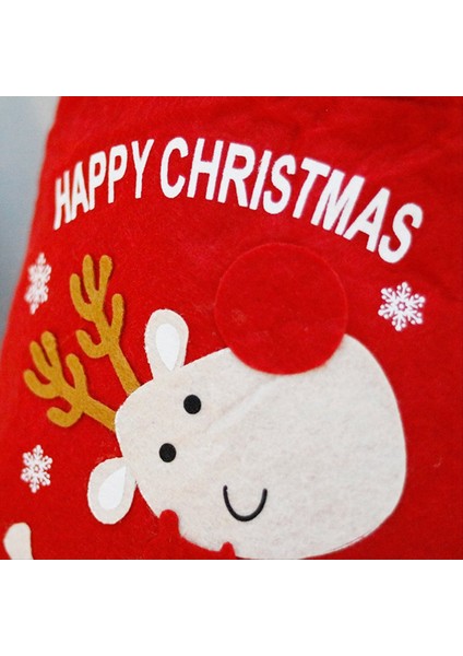 Noel Şeker Çantası Çantaları Noel Kurabiye Çantası Noel Sarma Torbası Noel Karikatür Desen Çantası (Yurt Dışından) indirimleri