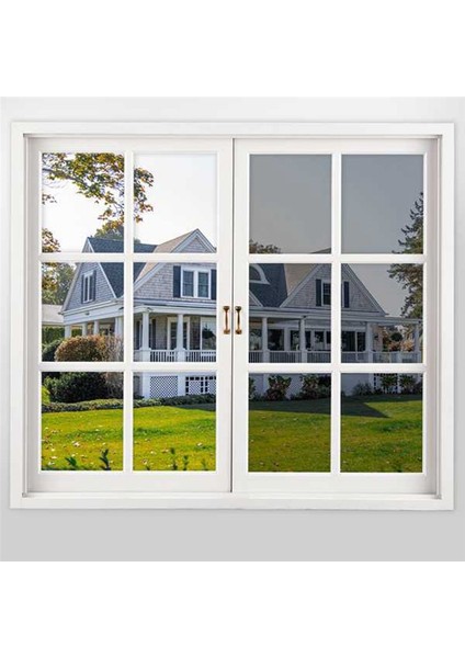 Bir Yol Ayna Pencere Film Güneş Engelleme Cam Çıkartma Isı Kontrolü Yansıtıcı Film Kendi Yapışkan Pencere Filmi 40X400CM (Yurt Dışından) fırsatları