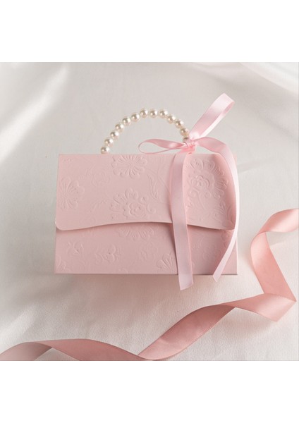 Saten Kurdele ve Inci Saplı Şık Kabartmalı Kutusu Sevgililer Günü Kutusu C C (Yurt Dışından) modelleri