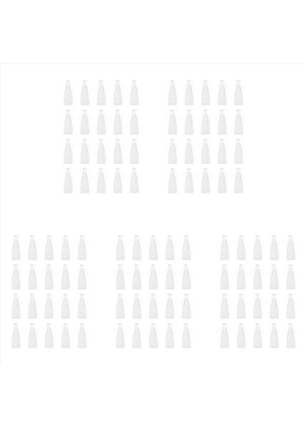 100PCS Şeffaf Organze Şarap Çantaları 14X37CM Yeniden Kullanılabilir Basit Şişe Sarma Elbiseler Şenlikli Ambalaj Çizim Poşetleri (Beyaz) (Yurt Dışından) modelleri