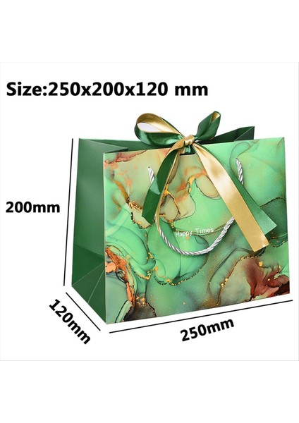 2pcs Bow Kurdele ile Kağıt Çantaları Doğum Günü Düğün Noel Parti Alışveriş Kulpları ile Çanta Torbaları (Yurt Dışından) fiyatları