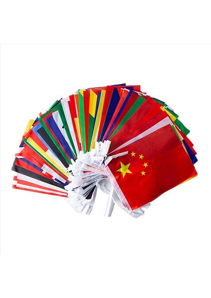 2022 Katar Dünya Kupası Için 3x 8 Metre 32PCS Bayraklar String Flag Ülkeleri Dünya Nations Flag Oyunları Asma Bayraklar (Yurt Dışından) indirimleri