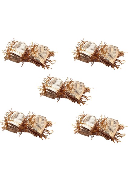 500PCS Altın Folyo Organze Çantası Şeker Çantaları Noel Dekorasyon Düğün Partisi Lehine Kese 5X7CM (Yurt Dışından)