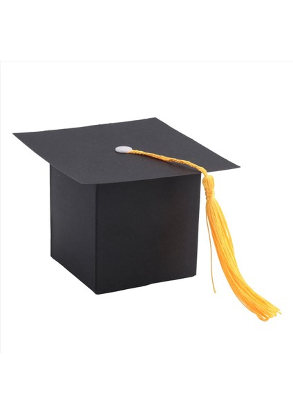 25PCS Diy Kağıt Mezuniyet Kapağı Şekilli Kutusu Şeker Çikolata Kutusu Mezuniyet Parti Için Lehine Cap Lisans Şapkası Düğün Şeker Kutusu Siyah (Yurt Dışından) indirimleri