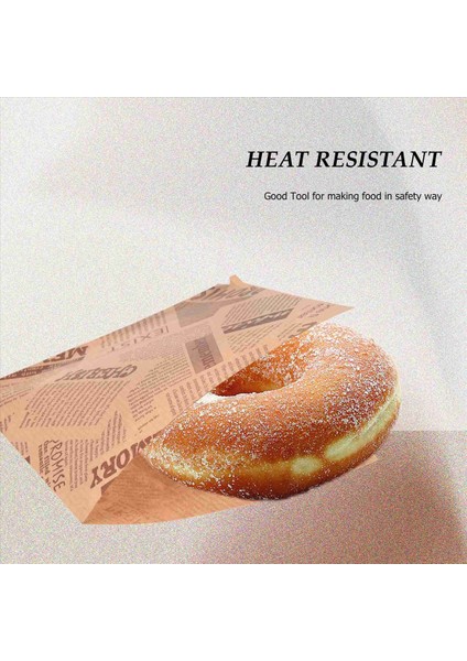 100PCS 12X12CM Sandviç Çörek Ekmek Torbası Bisküvi Çörek Kağıt Torbalar Yağlı Ekmek Zanaat Fırın Gıda Paketleme Kraft (Yurt Dışından) modelleri