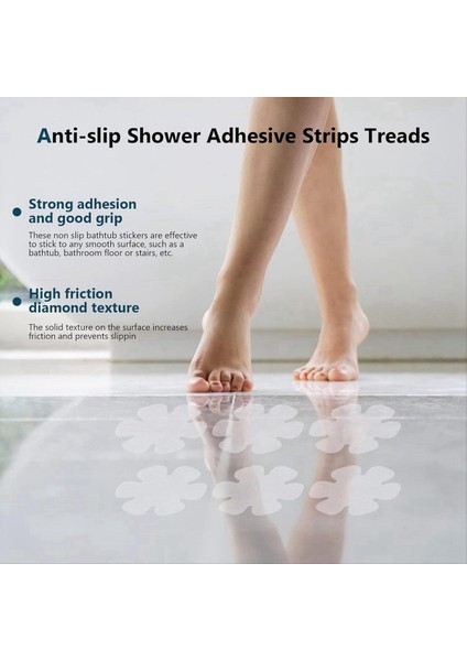 Kaymaz Küvet Çıkartmaları 24 Adet Kayma Anti Duş Kavrama Çıkartmaları Küvet Için Kazıyıcı ile Yapışkan Çıkartmalar Banyo Zemin (Yurt Dışından) fiyatları