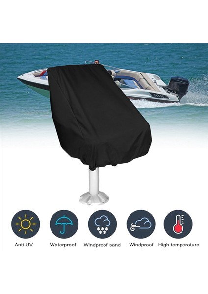 2pcs 56X61X64CM Tekne Koltuk Kapağı Su Geçirmez Anti Uv Toz Elastik Deniz Katlanır Koltuk Kapağı Gemisi Dönme Sandalye Tablo Kapağı (Yurt Dışından) modelleri