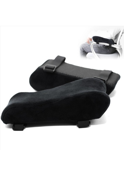 2x Sandalye Koltuk Pedleri Ultra-Yumuşak Bellek Köpük Dirsek Yastığı Desteği Ev Veya Ofis Sandalyesi Dirsek Rölyefi Için Evrensel Uyum (Yurt Dışından) modelleri