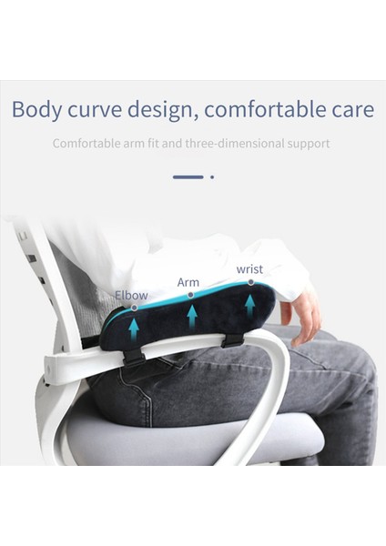 2x Sandalye Koltuk Pedleri Ultra-Yumuşak Bellek Köpük Dirsek Yastığı Desteği Ev Veya Ofis Sandalyesi Dirsek Rölyefi Için Evrensel Uyum (Yurt Dışından) fırsatları