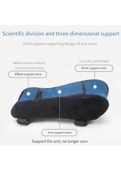 2x Sandalye Koltuk Pedleri Ultra-Yumuşak Bellek Köpük Dirsek Yastığı Desteği Ev Veya Ofis Sandalyesi Dirsek Rölyefi Için Evrensel Uyum (Yurt Dışından) indirimleri