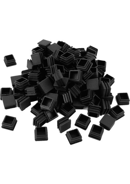 Plastik Blanking Uç Kapağı Tüp Tüpü 40 Pcs 25MMX50MM Siyah ve 100PCS 20MM x 20MM (Yurt Dışından) fırsatları