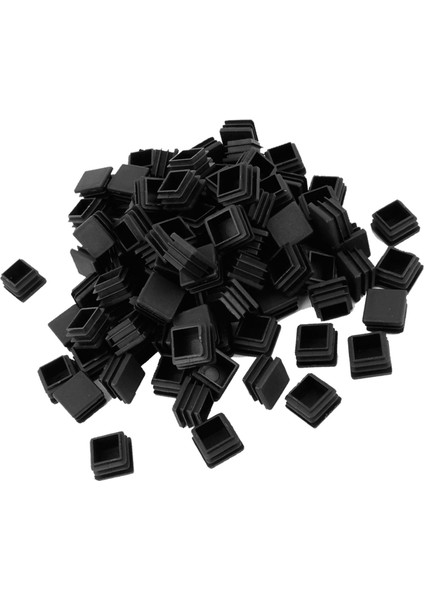 Plastik Blanking Uç Kapağı Tüp Tüpü 40 Pcs 25MMX50MM Siyah ve 100PCS 20MM x 20MM (Yurt Dışından) indirimleri