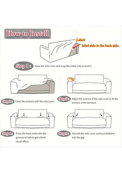 Köşe Kanepe Için Kanepe Kapağı L Şeklinde Kesit Kanepe Elastik Gri Evcil Hayvan Dostu Slipcover Kol Dayama Için 1 Seater (Yurt Dışından) indirimleri