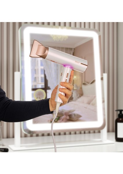 ZLN9181 | Athena Pro Iyonizerli Saç Kurutma Fön Makinesi – 1800W 3 Isı ve 3 Hız Ayarı, Iyonik