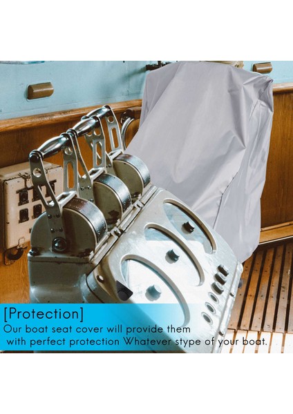 Tekne Koltuk Örtüsü Açık Su Geçirmez Duba Kaptanı Tekne Tezgah Koltuk Kapağı Sandalye Koruyucu Kapaklar (Yurt Dışından) modelleri