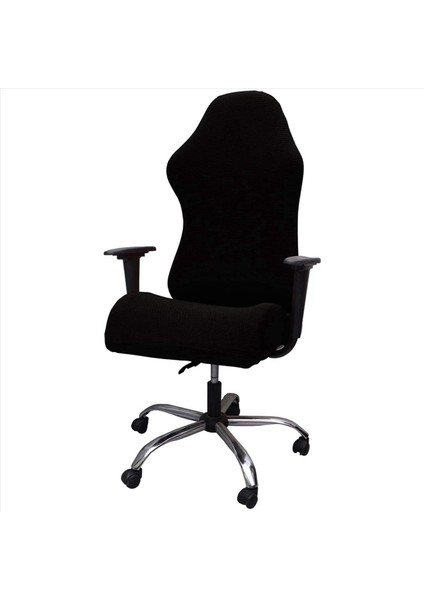 2x Elastik Elektrik Oyun Sandalye Ev Ofisi Internet Kafe Dönen Koltuk Kökeni Streç Sandalye Kılıfları (Siyah) (Yurt Dışından) fiyatları