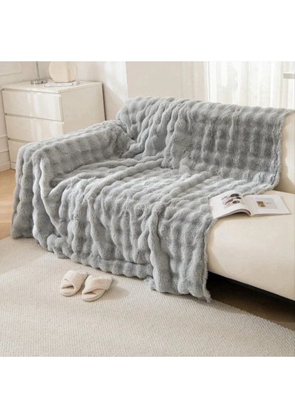 Lüks Kürk Kanepe Sıcak Kış Peluş Kanepe Slipcovers&#39 I Kapsar Süper Yumuşak Kalın Kabarcık Şekilli Oturma Odası Için Ideal (Yurt Dışından) fiyatları