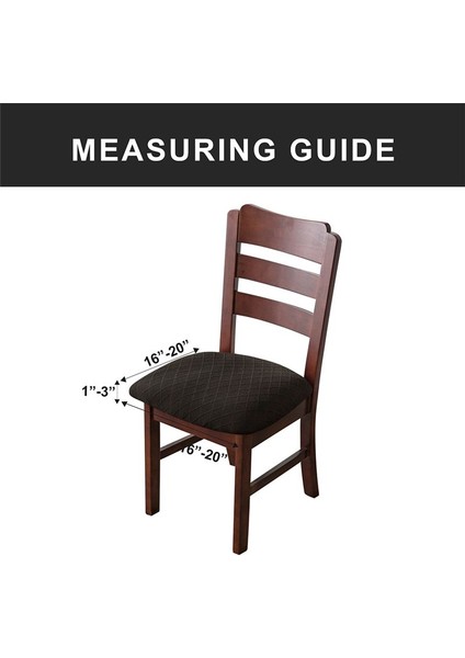 Çıkarılabilir Yıkanabilir Streç Jacquard Sandalye Koltuk Kapakları Toz Önleyici Yemek Odası Sandalyesi Kapak Koltuk Yastık Slipcovers (Yurt Dışından) modelleri