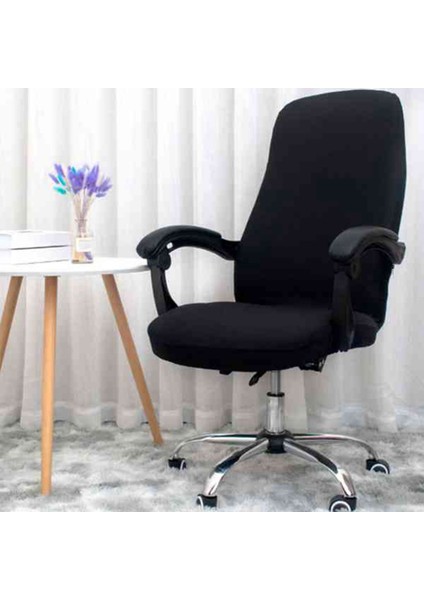 2x Ofis Koltuk Koltuk Kapağı Döner Elastik Sandalye Kapağı Bilgisayar Koltuk Koruyucu (Sadece Koltuk Örtüsü) (Yurt Dışından) fiyatları