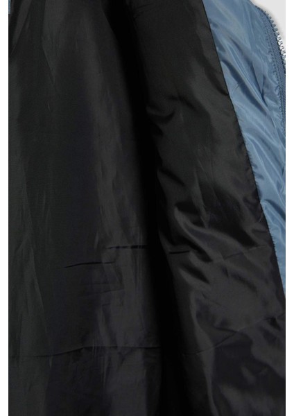 Erkek Çocuk Su İtici Kapüşonlu Şişme Mont Kaban A2258A823WN