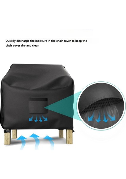 Istiflenebilir Avlu Sandalye Kapakları Çim Mobilya Istiflenmiş Sandalye Kapakları Açık Istiflenebilir Yemek Sandalyeleri Için Uygun (Yurt Dışından) fiyatları