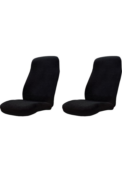 2x Anti-Dirty Dönen Streç Ofis Bilgisayar Masası Koltuk Sandalyesi Kapak Su Geçirmez Elastik Sandalye Slipcovers L (Yurt Dışından)