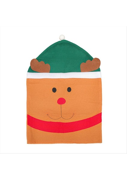 3pcs Noel Sandalye Kapak Festivali Süslemeleri Mutfak Yemek Sandalye Dekor Kapalı Santa Xmas Dekor (Yurt Dışından) modelleri