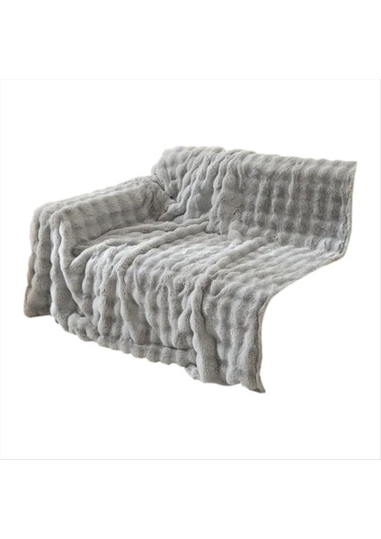 Lüks Kürk Kanepe Sıcak Kış Peluş Kanepe Slipcovers&#39 I Kapsar Süper Yumuşak Kalın Kabarcık Şekilli Oturma Odası Için Ideal (Yurt Dışından)