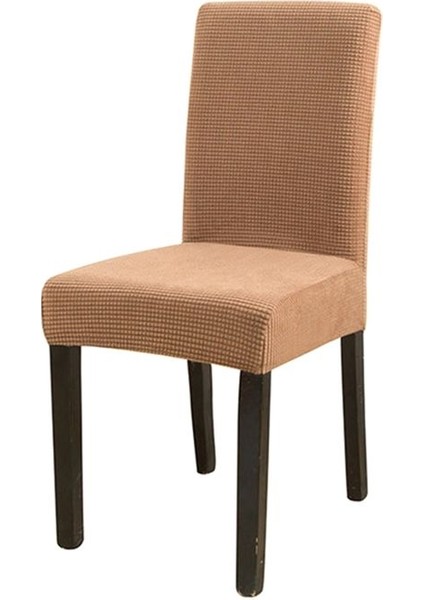 Su Geçirmez Yemek Odası Sandalye Kapağı Streç Jacquard Papaz Sandalyesi Slipcover Çıkarılabilir Yıkanabilir Sandalye Koruyucusu (Yurt Dışından) modelleri