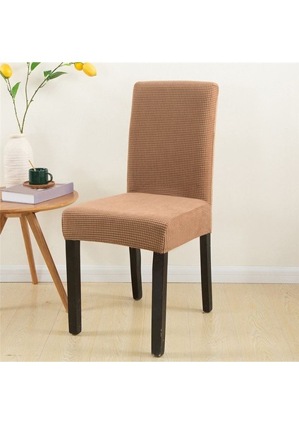Su Geçirmez Yemek Odası Sandalye Kapağı Streç Jacquard Papaz Sandalyesi Slipcover Çıkarılabilir Yıkanabilir Sandalye Koruyucusu (Yurt Dışından) indirimleri