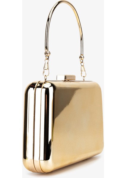 Kadın Vegan Sarı Abiye Çanta 1083 027 Bn Cnt SK25-26 Altın modelleri